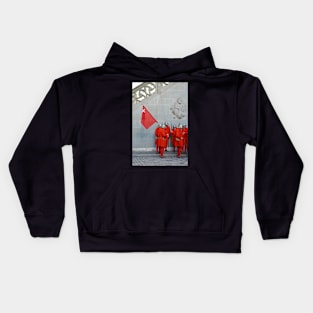 All Dressed In Red Kids Hoodie